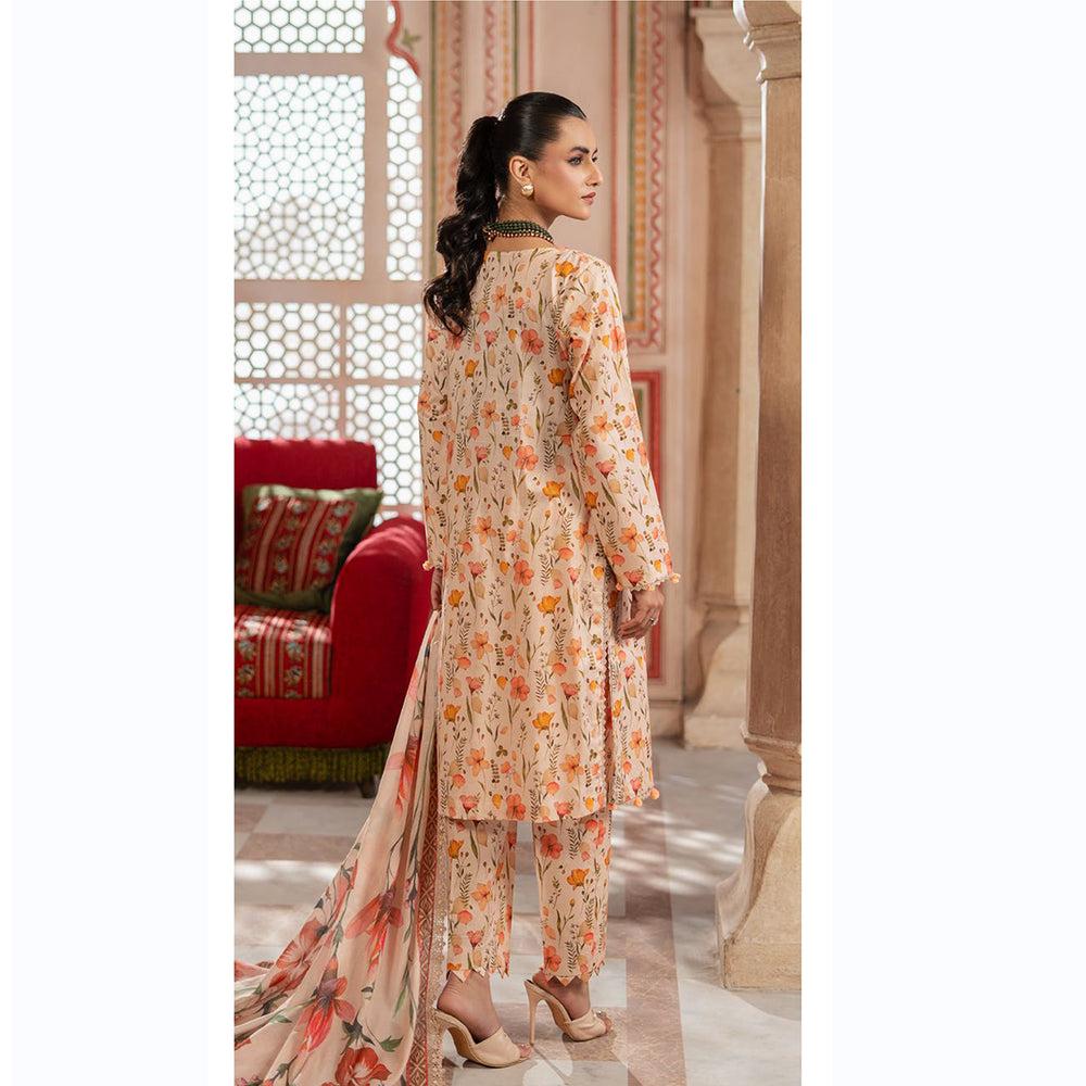 Colors Identic Separates By Al Zohaib Digital Printed 3 Pcs Suit - 5, Women, 3Pcs Shalwar Suit, Al-Zohaib Textiles, Chase Value