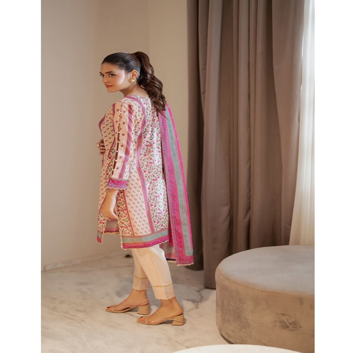 Salina Doriya Lawn By Regalia Unstitched 3 Pcs Suit - 4, Women, 3Pcs Shalwar Suit, Regalia Textiles, Chase Value