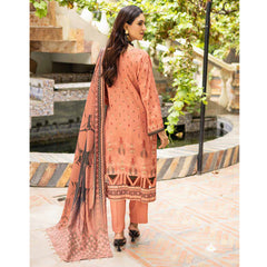 Schick Chambery Embroidered Un-stitched 3ps Suit - 9