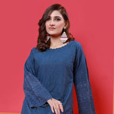 Jaza Schiffli Emroidered Lawn 2Pcs Unstitched Suit - 6, Women, 2Pcs Shalwar Suit, Mi Creation, Chase Value