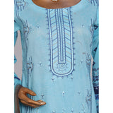 Needle Wonder By Dr. Haris Printed & Embroidered Lawn Unstitched 3Pcs Suit - 10, Women, 3Pcs Shalwar Suit, MI Creation, Chase Value