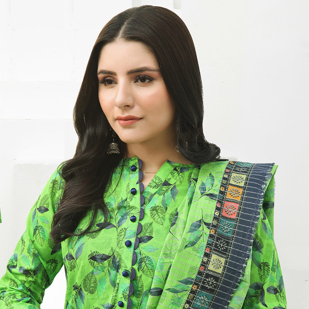 Bin Hameed Shalizeh Lawn Printed CO-Ords Unstitched 3Pcs Suit - 6, Women, 3Pcs Shalwar Suit, Rana Arts, Chase Value