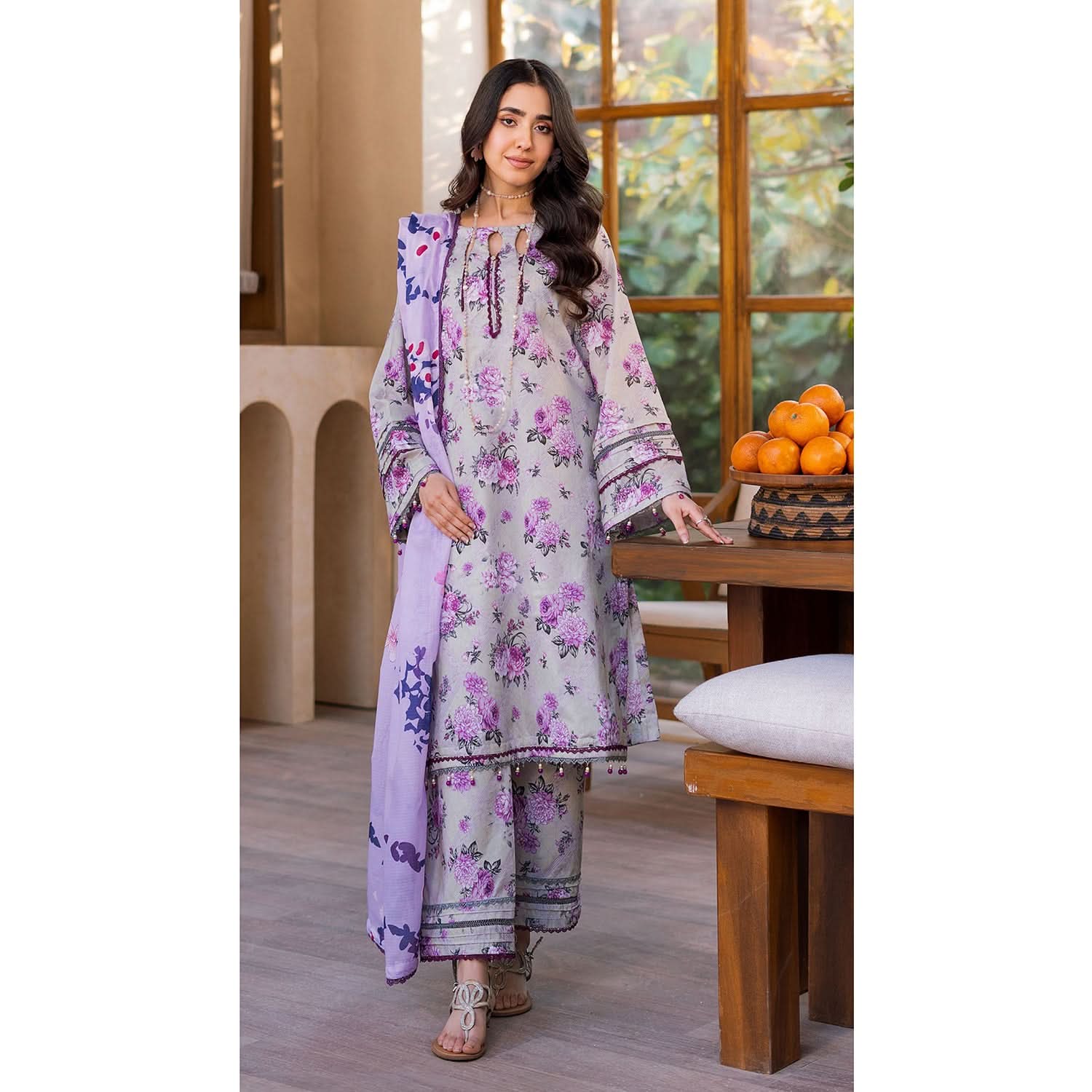 Al Zohaib Coco Popup Lawn 3 Piece Unstitched Suit - 6, Women, 3Pcs Shalwar Suit, Al-Zohaib Textiles, Chase Value