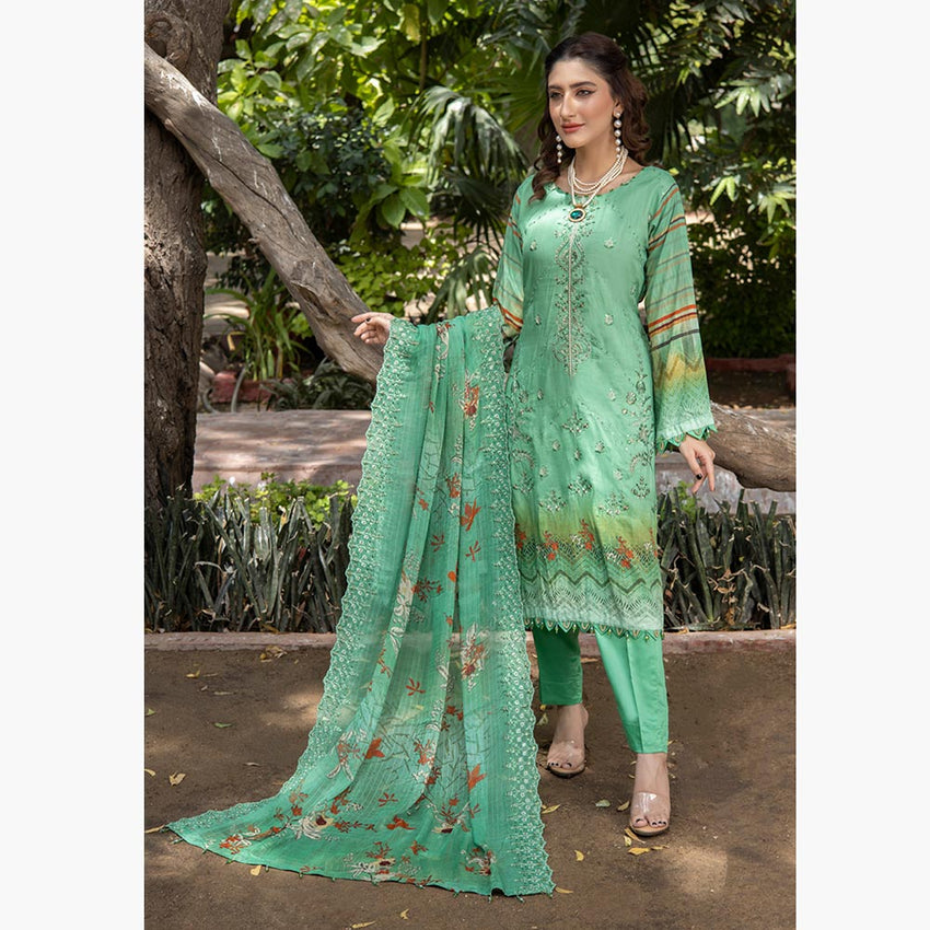 Schick Kinara Series Viscose  Edition With Fancy Dupatta - 6, Women, 3Pcs Shalwar Suit, MI Creation, Chase Value