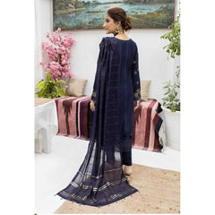 Schick Koel Viscose Schiffli Boring Embroidered Unstitched Suit With Fancy Dupatta - 4