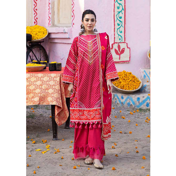 Monsoon Digital Printed Lawn Suit 3 Pes V-1 - 7, Women, 3Pcs Shalwar Suit, Al-Zohaib Textiles, Chase Value