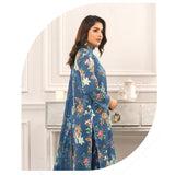 Zohra Classic By Motifz Lawn Digital Printed Unstitched Suit 3-Pcs - 6, Women, 3Pcs Shalwar Suit, Motifz, Chase Value