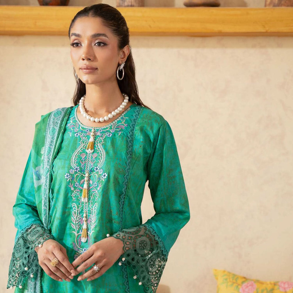 Sunshine Bloom By Al Zohaib Print Kari Lawn Unstitched 3 pcs Suit - 6, Women, 3Pcs Shalwar Suit, Al-Zohaib Textiles, Chase Value