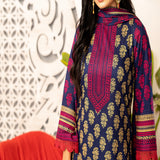 VS Daman Cambric Unstitched 3pcs Suit - 603-B, Women, 3Pcs Shalwar Suit, VS Textile, Chase Value