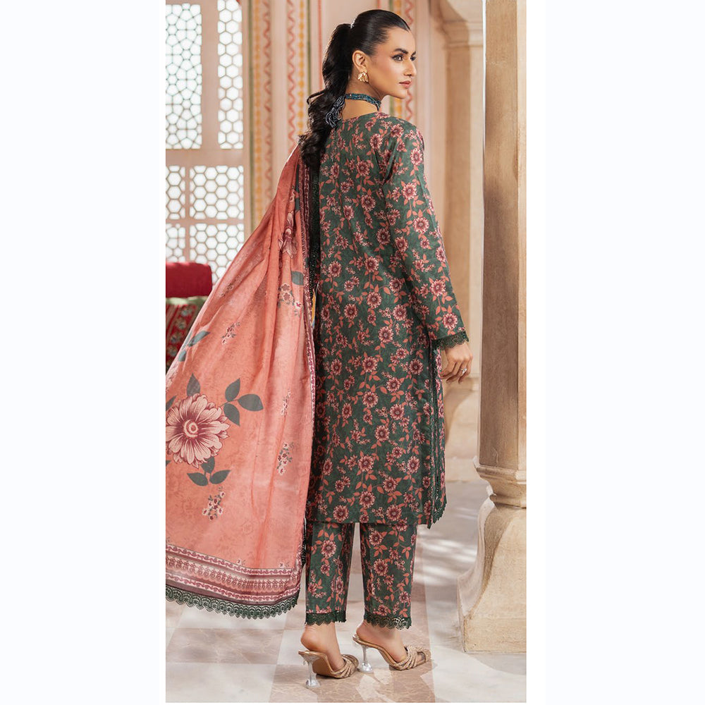 Colors Identic Separates By Al Zohaib Digital Printed 3 Pcs Suit - 6, Women, 3Pcs Shalwar Suit, Al-Zohaib Textiles, Chase Value
