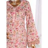 3D Daman kari By MI Creation Printed Lawn With Embroidered Unstitched 3Pcs Suit - 6, Women, 3Pcs Shalwar Suit, MI Creation, Chase Value