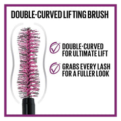 Maybelline New York The Falsies Lash Lift Mascara, Waterproof, Very Black, Mascara, Maybelline, Chase Value