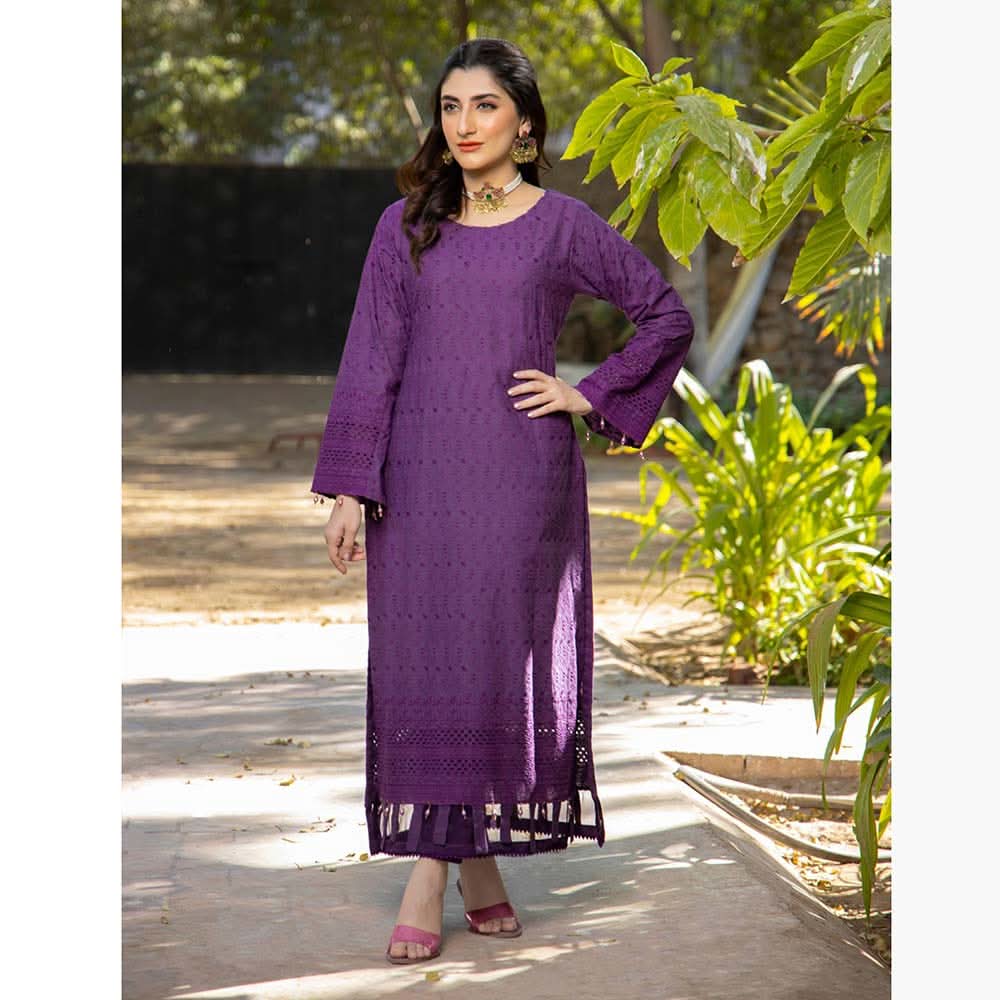 Schick Jaza Schiffli Embroidered Unstitched 2Pcs Suit V-4, Women, 2Pcs Shalwar Suit, MI Creation, Chase Value