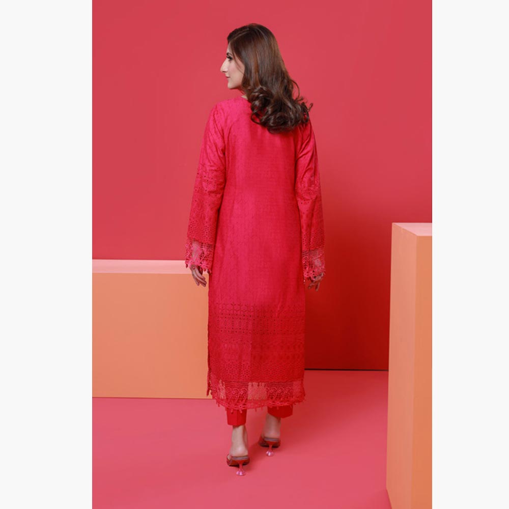Jaza Schiffli Emroidered Lawn 2Pcs Unstitched Suit - 7, Women, 2Pcs Shalwar Suit, Mi Creation, Chase Value
