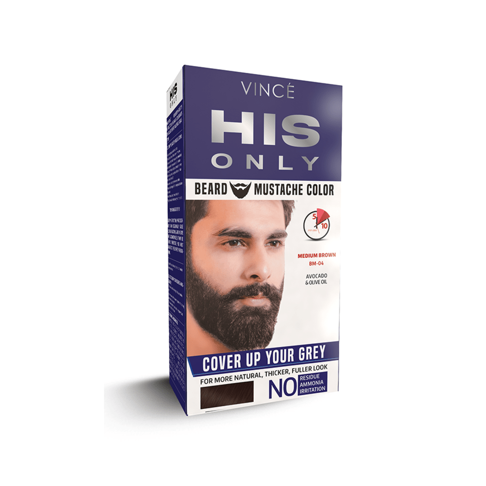 Vince His Only Beard & Mustache Color - 50 ml, Hair Color, Vince, Chase Value