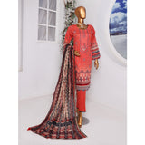 Needle Wonder By Dr. Haris Printed & Embroidered Lawn Unstitched 3Pcs Suit - 5, Women, 3Pcs Shalwar Suit, MI Creation, Chase Value