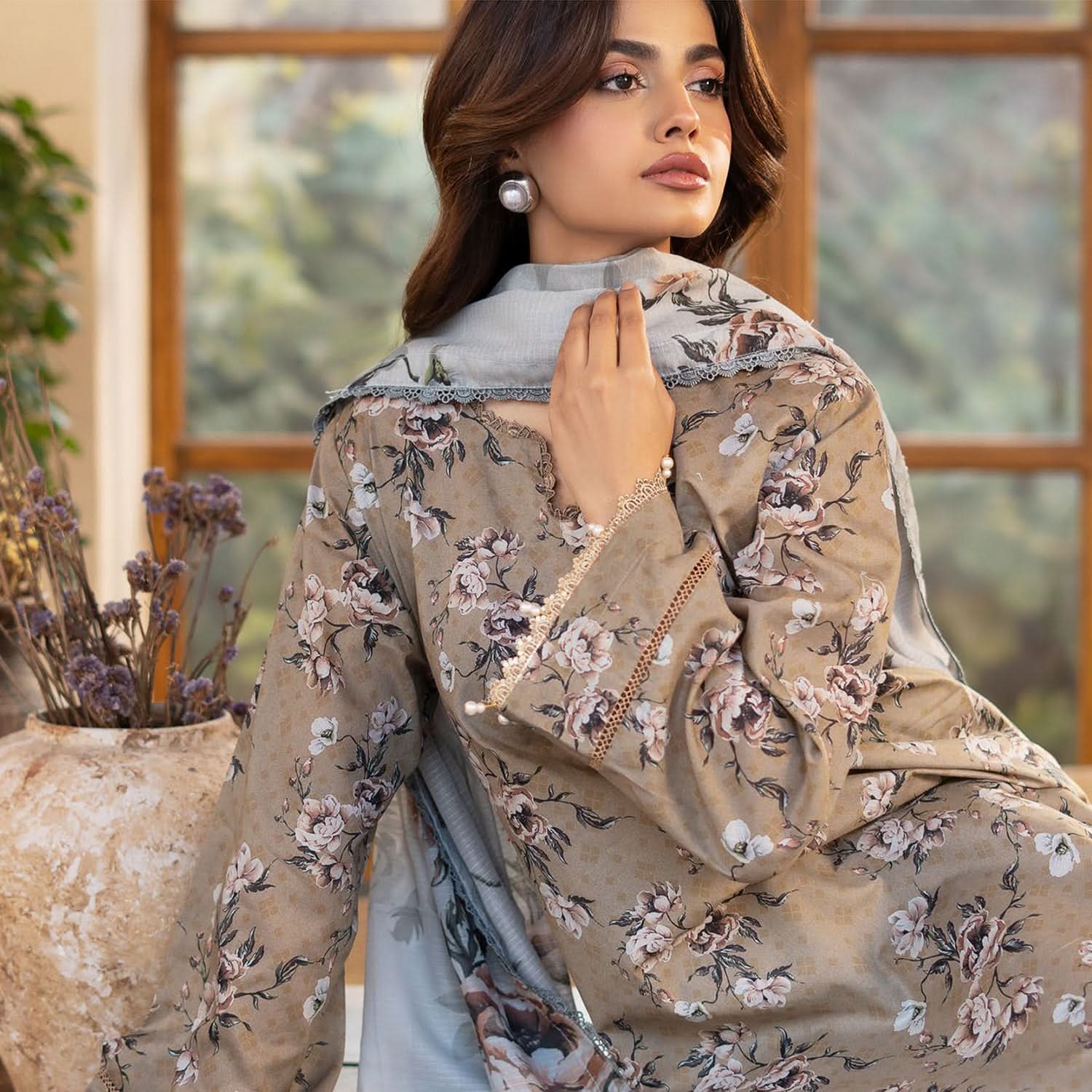 Al Zohaib Coco Popup Lawn 3 Piece Unstitched Suit - 7, Women, 3Pcs Shalwar Suit, Al-Zohaib Textiles, Chase Value