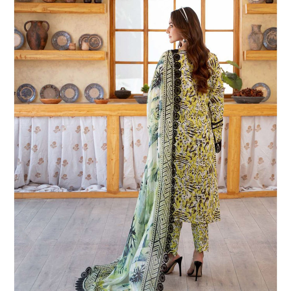 Sunshine Bloom By Al Zohaib Print Kari Lawn Unstitched 3 pcs Suit - 7, Women, 3Pcs Shalwar Suit, Al-Zohaib Textiles, Chase Value