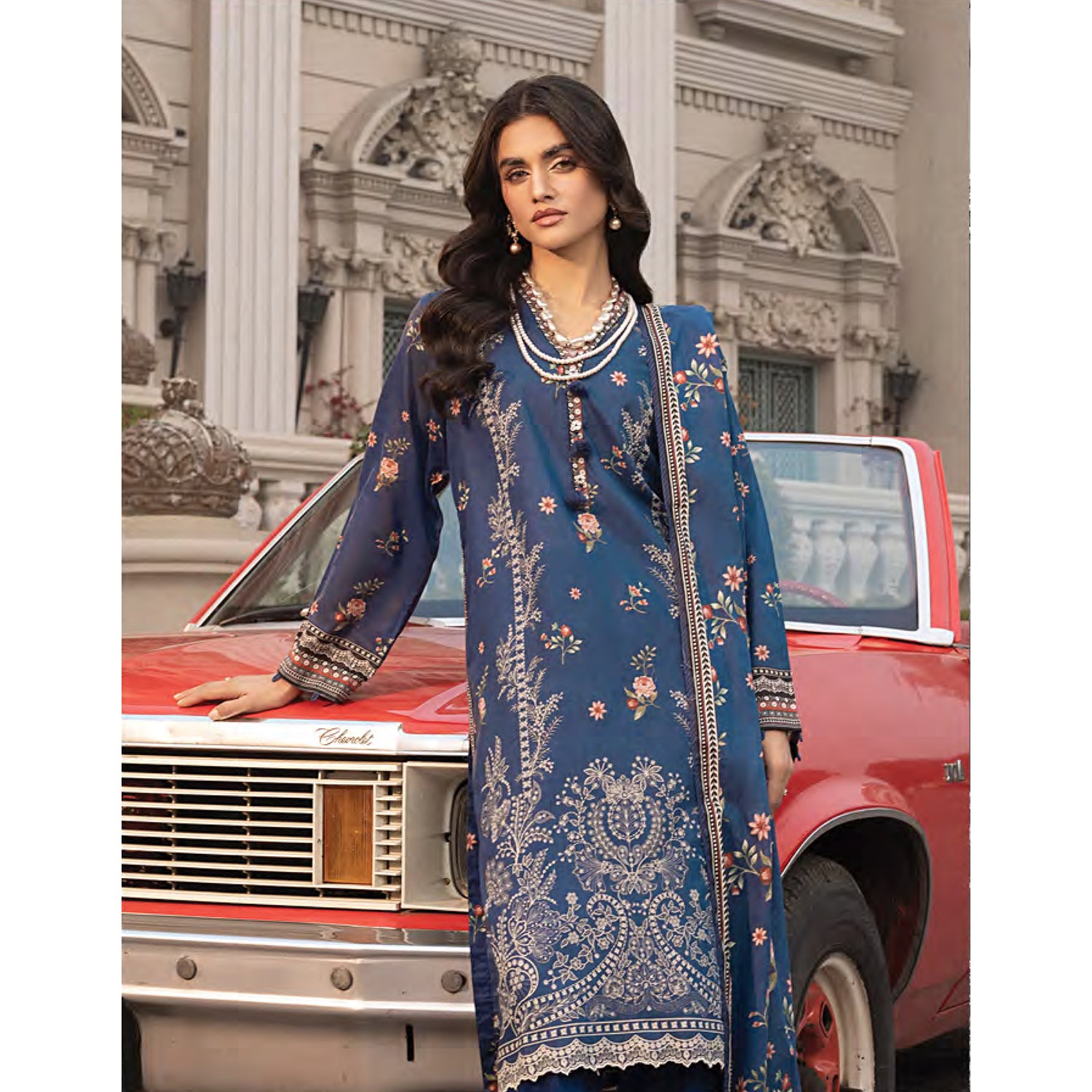 Komal By LSM Textiles Lawn Printed Unstitched 3Pcs Suit - LG-MM-0262, Women, 3Pcs Shalwar Suit, LSM Textiles, Chase Value