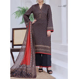 Ayesha Alishba By VS Textile Printed Lawn Unstitched 3Pcs Suit - 597, Women, 3Pcs Shalwar Suit, VS Textile, Chase Value