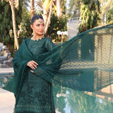 Summer Vibes By Dr. Haris Chikankari Lawn Unstitched 4 Pec Suit - 9, Women, 3Pcs Shalwar Suit, MI Creation, Chase Value