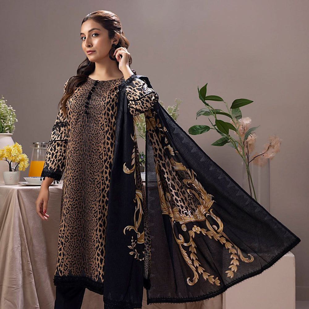 Salina Weaving Dobby By Regalia Printed Lawn Unstitched 3 Pcs Suit - 7, Women, 3Pcs Shalwar Suit, Regalia Textiles, Chase Value