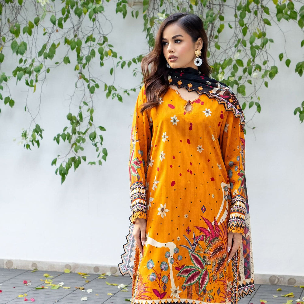 Salina Lawn By Regalia Textile Printed Unstitched 3 Pcs Suit - 7, Women, 3Pcs Shalwar Suit, Regalia Textiles, Chase Value