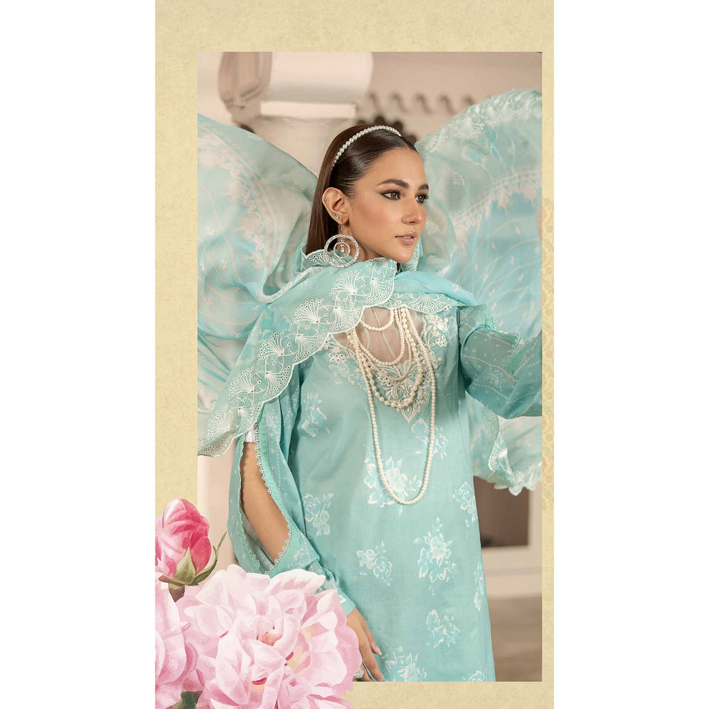 Sunshine Bloom By Al Zohaib Lawn Premium Unstitched 3 Pcs Suit - 7, Women, 3Pcs Shalwar Suit, Al-Zohaib Textiles, Chase Value