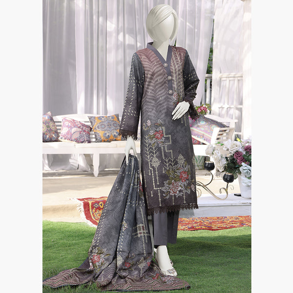 Aisha Alishba Shimmery Printed Unstitched 3Pcs Suit - 2574, Women, 3Pcs Shalwar Suit, VS Textiles, Chase Value