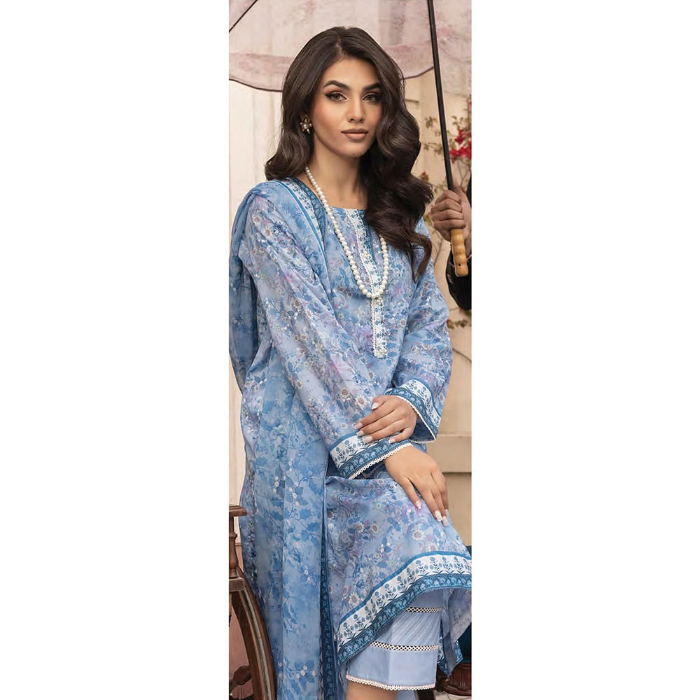 Komal By LSM Textiles Lawn Printed Unstitched 3Pcs Suit - LG-MM-0303, Women, 3Pcs Shalwar Suit, LSM Textiles, Chase Value