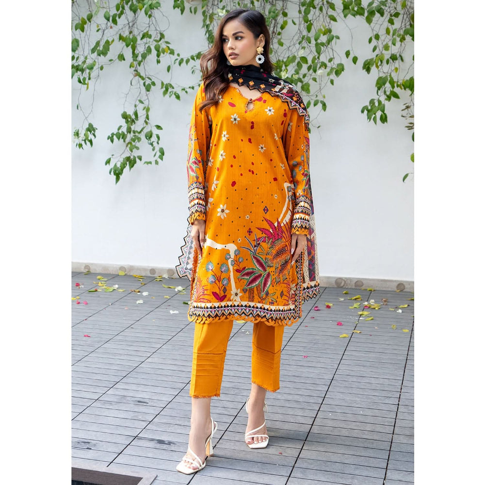 Salina Unstitched Lawn Digital Printed 3 Pcs Suit - 7, Women, 3Pcs Shalwar Suit, Regalia Textiles, Chase Value
