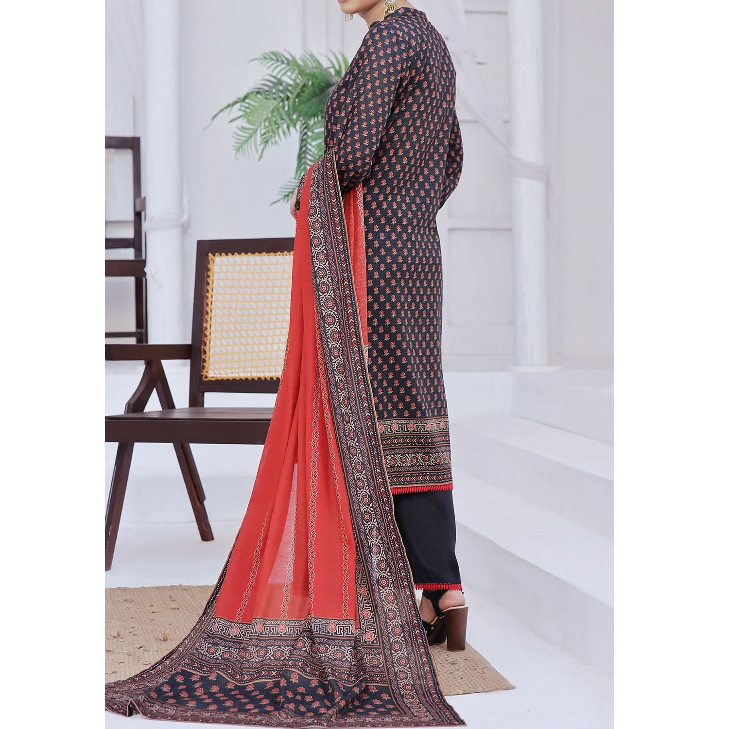 Ayesha Alishba By VS Textile Printed Lawn Unstitched 3Pcs Suit - 597, Women, 3Pcs Shalwar Suit, VS Textile, Chase Value
