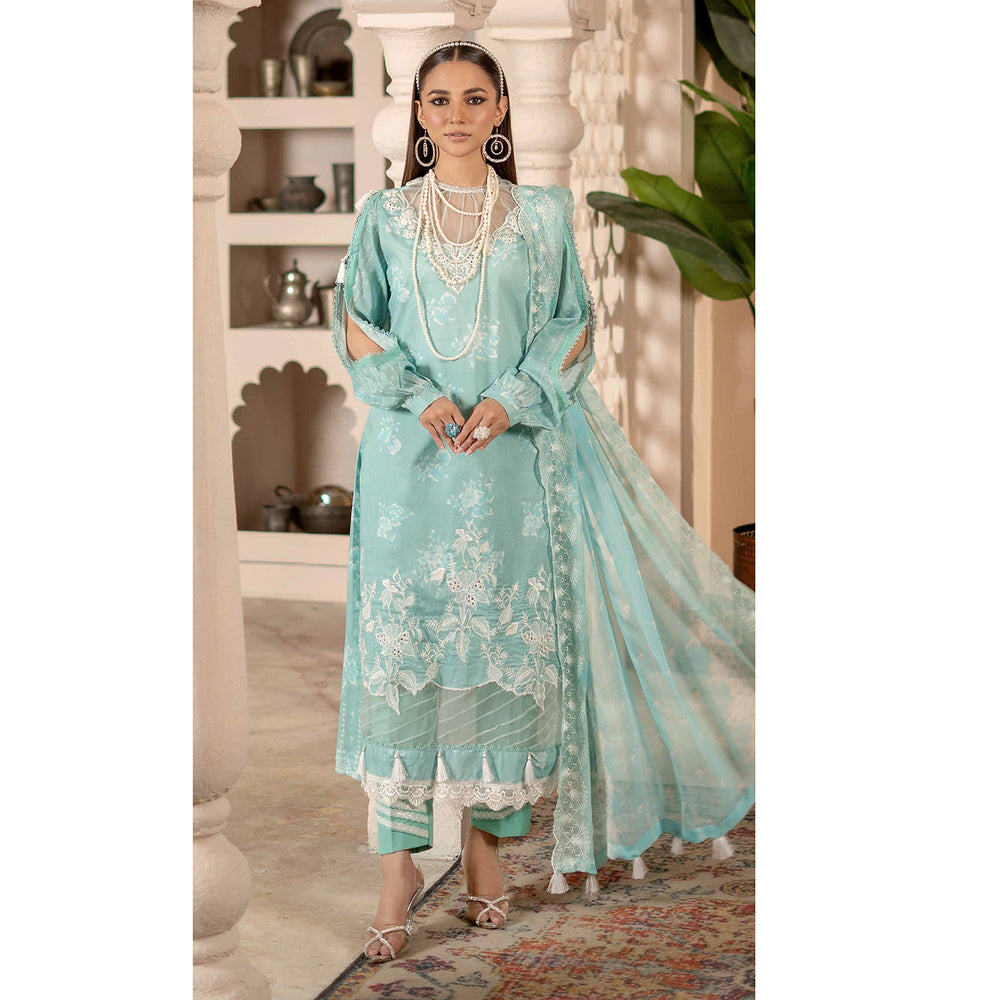Sunshine Bloom By Al Zohaib Lawn Premium Unstitched 3 Pcs Suit - 7, Women, 3Pcs Shalwar Suit, Al-Zohaib Textiles, Chase Value