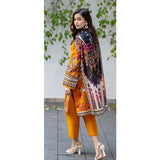Salina Unstitched Lawn Digital Printed 3 Pcs Suit - 7, Women, 3Pcs Shalwar Suit, Regalia Textiles, Chase Value