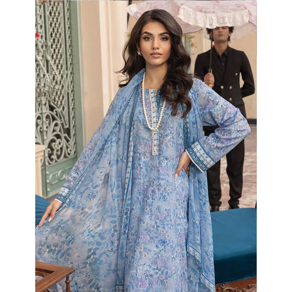 Komal By LSM Textiles Lawn Printed Unstitched 3Pcs Suit - LG-MM-0303, Women, 3Pcs Shalwar Suit, LSM Textiles, Chase Value