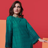 Jaza Schiffli Emroidered Lawn 2Pcs Unstitched Suit - 8, Women, 2Pcs Shalwar Suit, Mi Creation, Chase Value