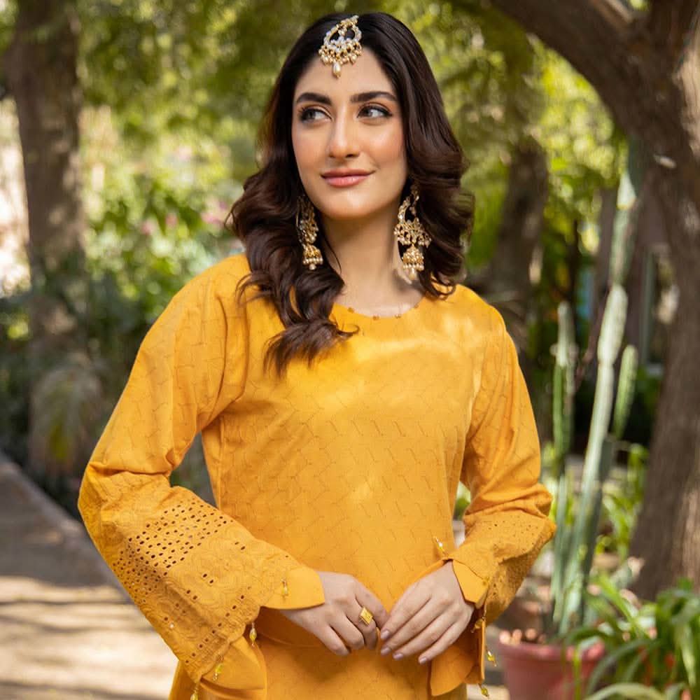 Schick Jaza Schiffli Embroidered Unstitched 2Pcs Suit V-4, Women, 2Pcs Shalwar Suit, MI Creation, Chase Value