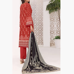 Jhalak Linen Printed Unstitched 3Pcs Suit - 8, Women, 3Pcs Shalwar Suit, VS Textiles, Chase Value