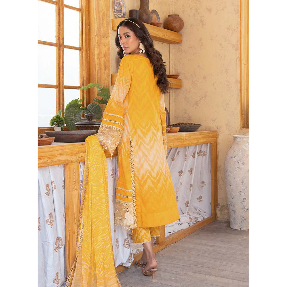 Sunshine Bloom By Al Zohaib Print Kari Lawn Unstitched 3 pcs Suit - 8, Women, 3Pcs Shalwar Suit, Al-Zohaib Textiles, Chase Value