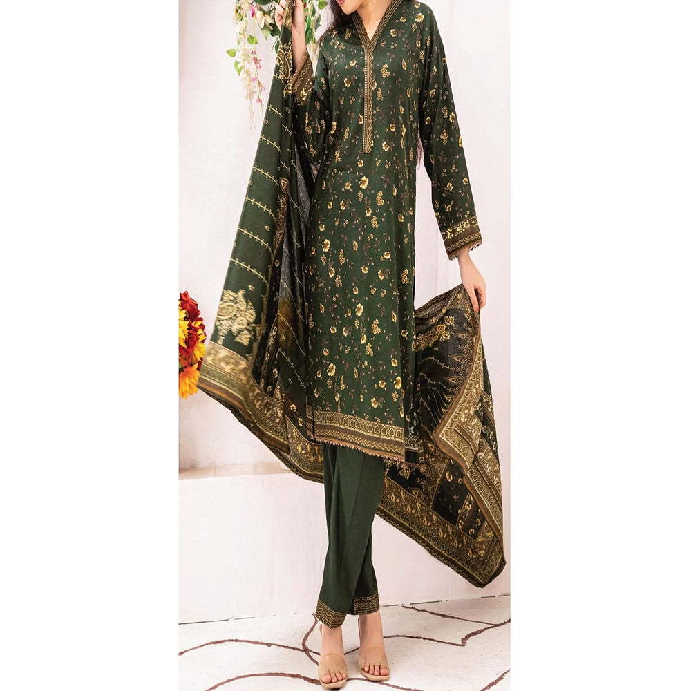 VS Daman Cambric Unstitched 3pcs Suit - 605-A, Women, 3Pcs Shalwar Suit, VS Textile, Chase Value