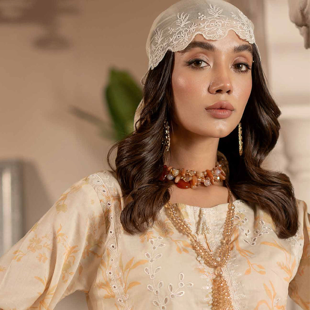 Sunshine Bloom By Al Zohaib Lawn Premium Unstitched 3 Pcs Suit - 8, Women, 3Pcs Shalwar Suit, Al-Zohaib Textiles, Chase Value