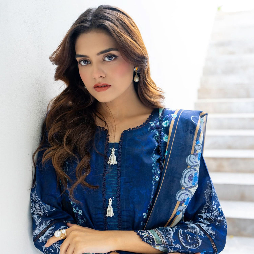 Salina Unstitched Lawn Digital Printed 3 Pcs Suit - 8, Women, 3Pcs Shalwar Suit, Regalia Textiles, Chase Value