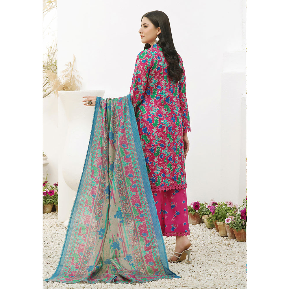 Bin Hameed Shalizeh Lawn Printed CO-Ords Unstitched 3Pcs Suit - 8, Women, 3Pcs Shalwar Suit, Rana Arts, Chase Value