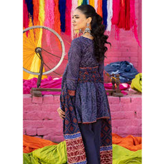 Monsoon Digital Printed Lawn Suit 3 Pes V-1 - 10