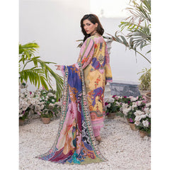 Janan Printed Lawn Embroidered  Suit 3Pcs with Cut Work Dupatta - 7, Women, 3Pcs Shalwar Suit, Zesh Textile, Chase Value