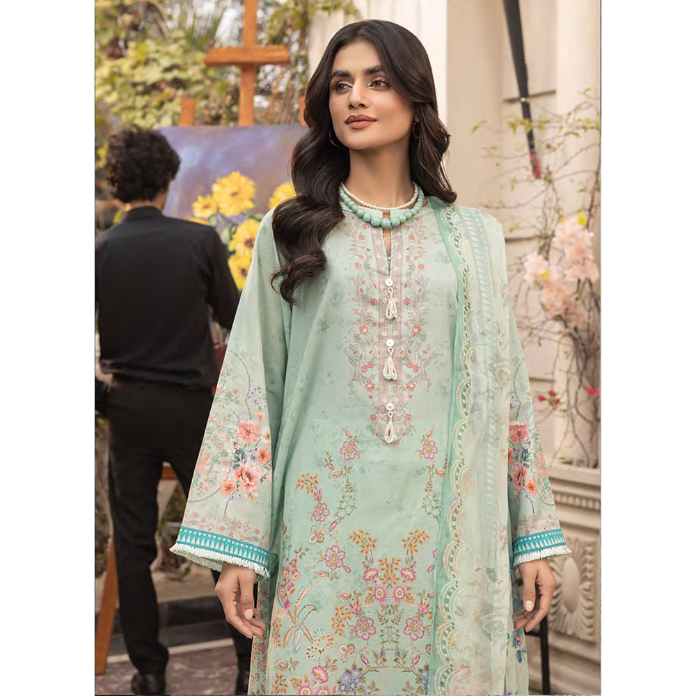 Komal By LSM Textiles Lawn Printed Unstitched 3Pcs Suit - LG-MM-0300, Women, 3Pcs Shalwar Suit, LSM Textiles, Chase Value