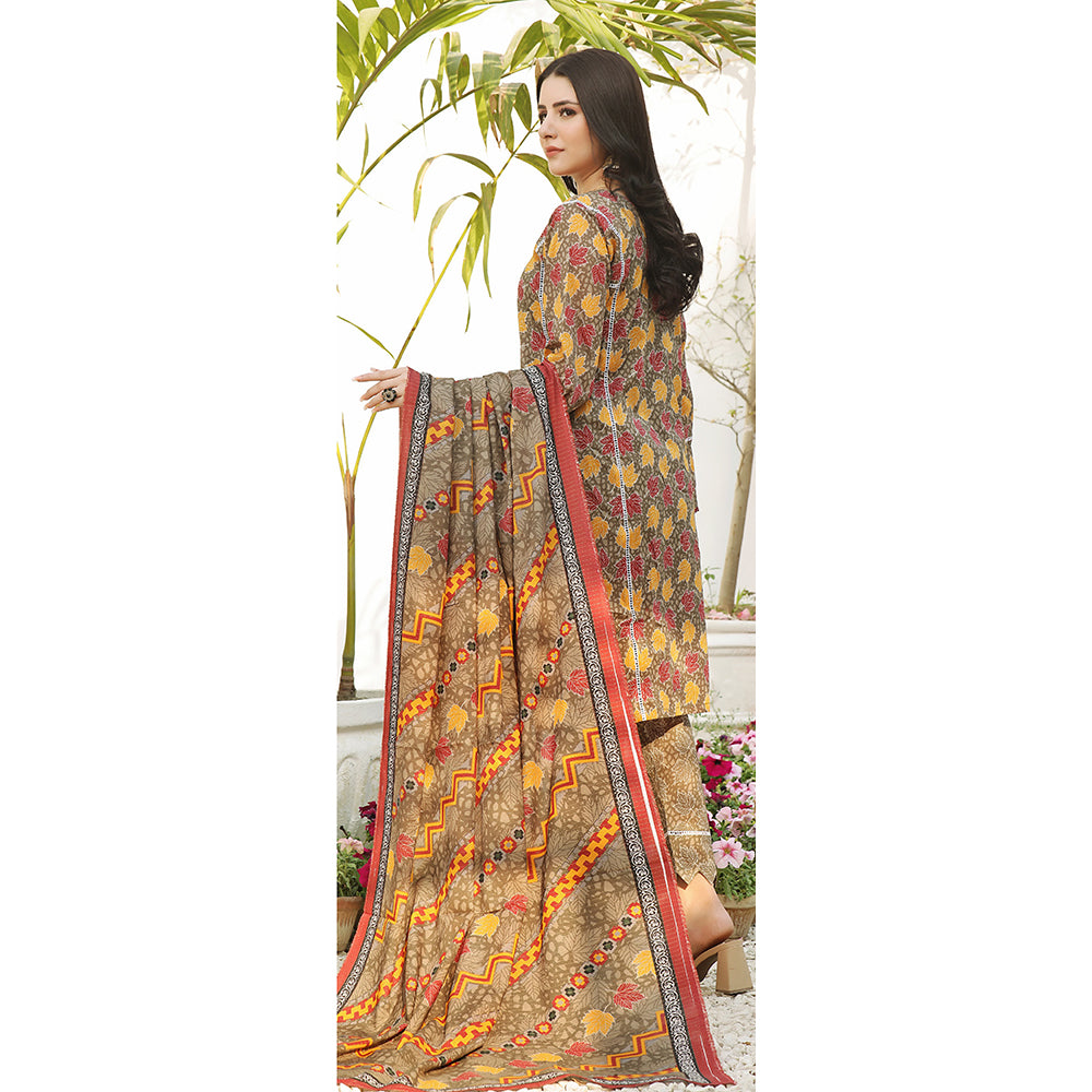 Bin Hameed Shalizeh Lawn Printed CO-Ords Unstitched 3Pcs Suit - 9, Women, 3Pcs Shalwar Suit, Rana Arts, Chase Value