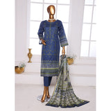Needle Wonder By Dr. Haris Printed & Embroidered Lawn Unstitched 3Pcs Suit - 2, Women, 3Pcs Shalwar Suit, MI Creation, Chase Value