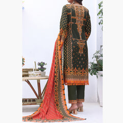 Jhalak Linen Printed Unstitched 3Pcs Suit - 9, Women, 3Pcs Shalwar Suit, VS Textiles, Chase Value