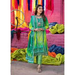 Monsoon Digital Printed Lawn Suit 3 Pes V-1 - 4